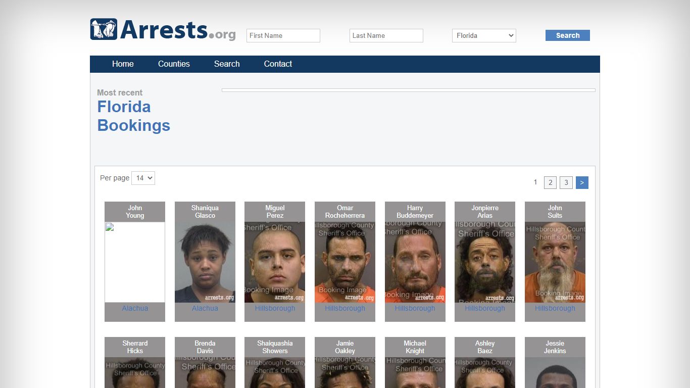 Search Florida Florida Jail Arrest Records